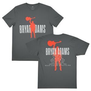 Bryan Adams T-Shirt Unisex M So Happy It Hurts Canada Tour Graphic Concert NEW
